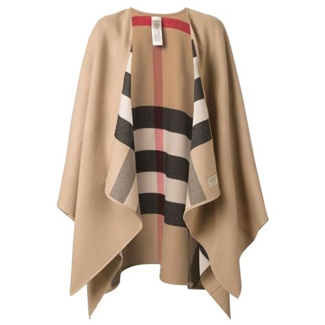 burberry fake poncho